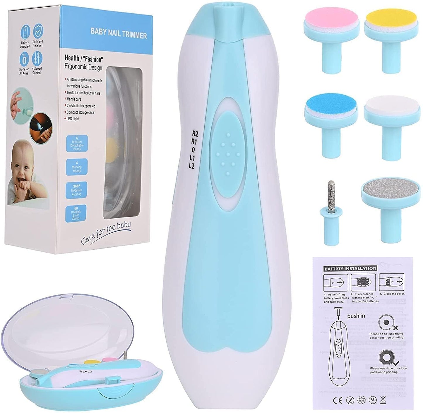 Baby Nail Clippers with Light