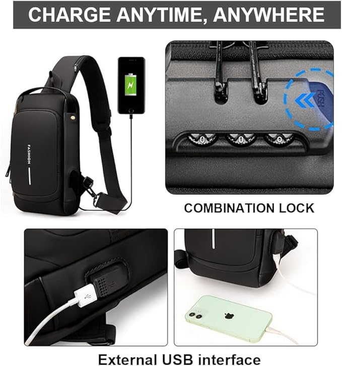 Sling Bag for Men & Women